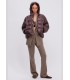 CHAQUETA DE PLUMAS CAPA CON LOGOTIPO DE JOYA - ermanno firenze