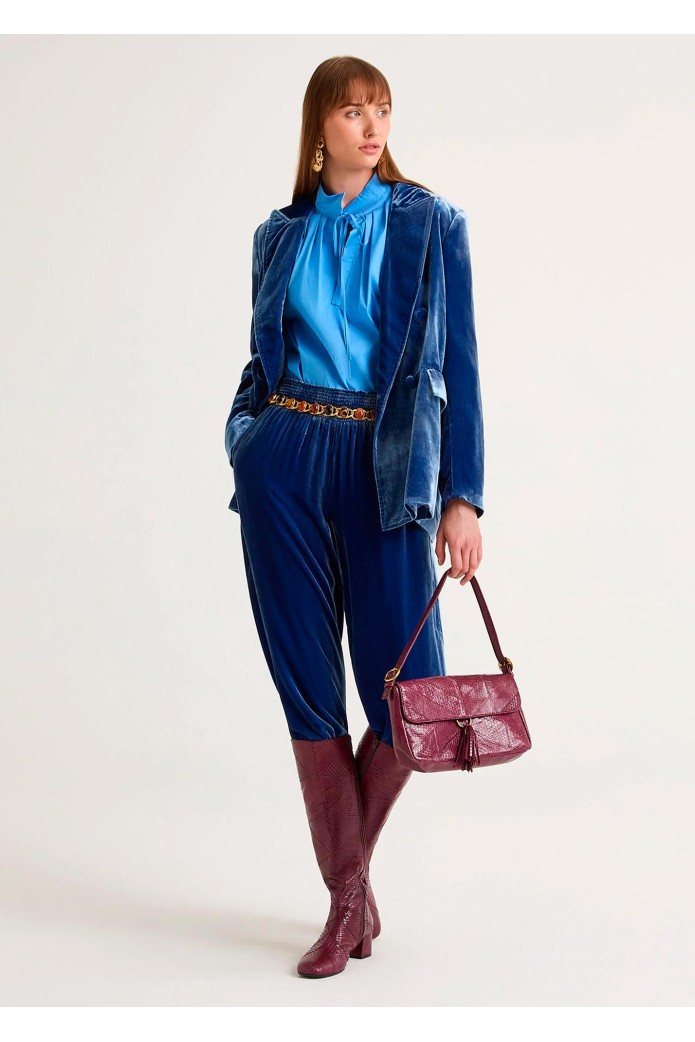 FLUID VELVET CHAQUETA - maliparmi