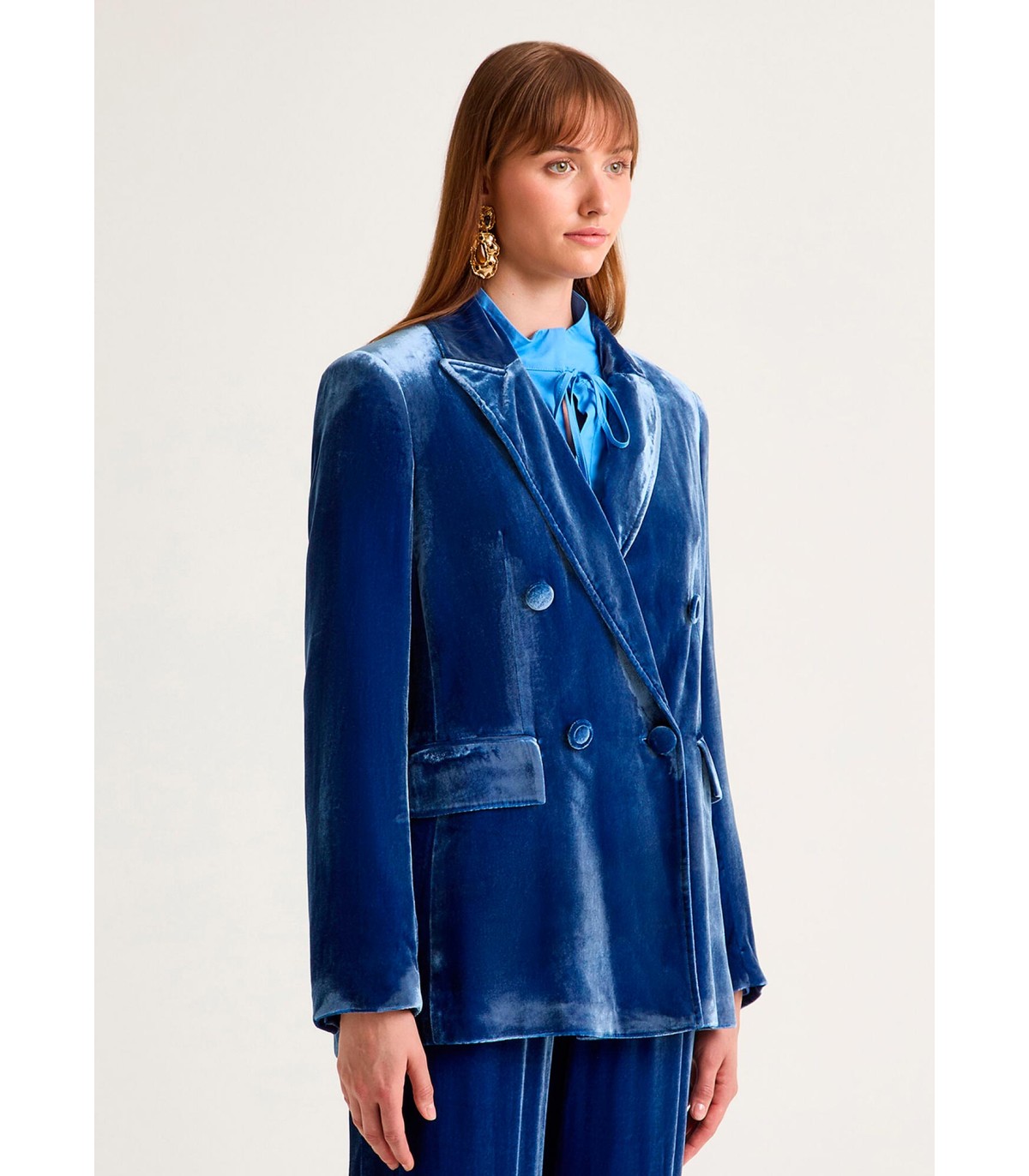 FLUID VELVET CHAQUETA - maliparmi