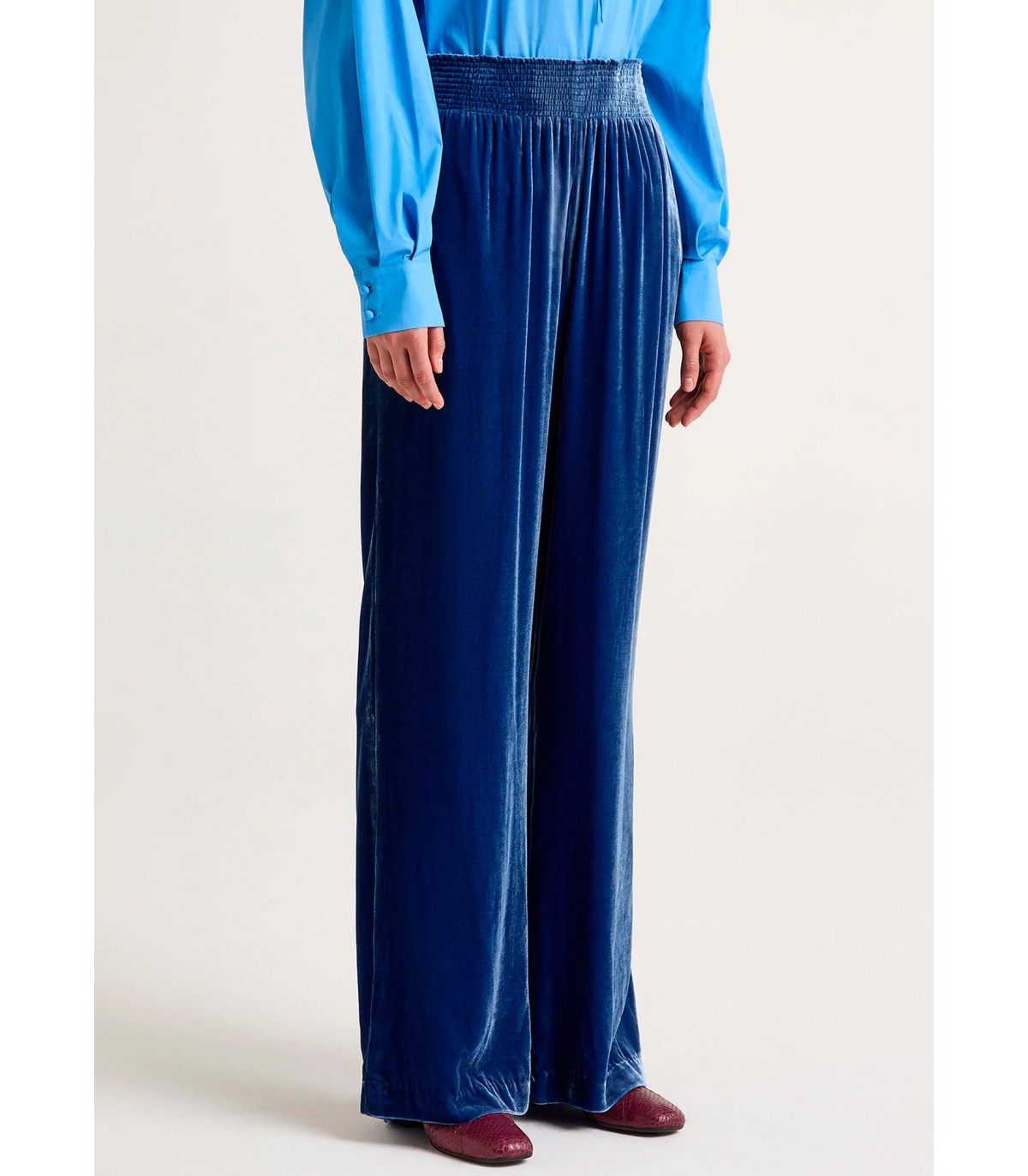 FLUID VELVET PANTALÓN - MALIPARMI