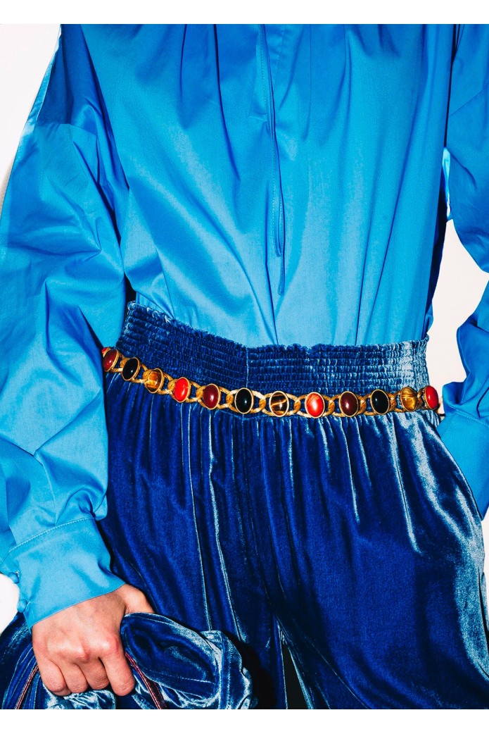 FLUID VELVET PANTALÓN - MALIPARMI