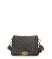 Amur Cross-body bag in quilted gray leather - Campomaggi