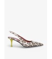 Chanel en Lienzo Animalier con Tacco Lima