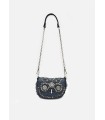 Bolso diamante de piel azul - Campomaggi