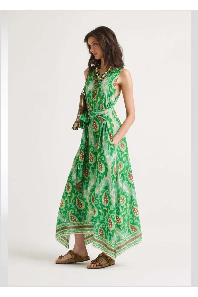 Vestido Mirtle Paisley - Maliparmi