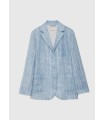 Blazer  de lino estampado - Ermanno Firenze